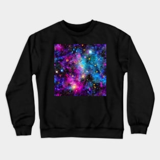 Beautiful Colourful Cosmos Galaxy Pattern Crewneck Sweatshirt